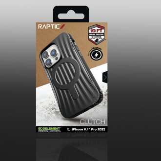 Raptic X-Doria Clutch Case iPhone 14 Pro with MagSafe back cover black