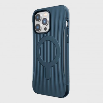 Raptic X-Doria Clutch Case iPhone 14 Pro Max with MagSafe back cover blue