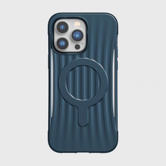 Raptic X-Doria Clutch Case iPhone 14 Pro Max with MagSafe back cover blue