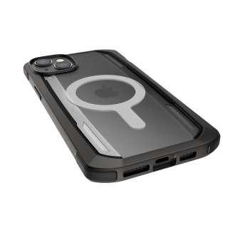 Raptic X-Doria Secure Case for iPhone 14 Plus with MagSafe armored cover black