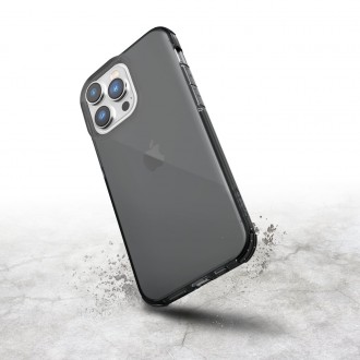 Raptic X-Doria Clear Case iPhone 14 Pro armored cover gray