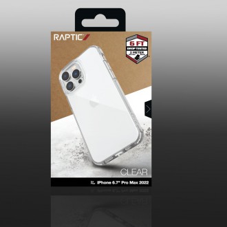 Raptic X-Doria Clear Case iPhone 14 Pro Max armored clear cover