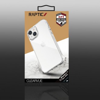 Raptic X-Doria Clearvue Case iPhone 14 Plus back cover clear