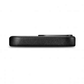 iCarer Case Leather Cover Genuine Leather Case for iPhone 14 Pro black (WMI14220706-BK) (MagSafe Compatible)