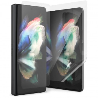 Ringke Dual Easy Film Front and Back Screen Protector for Samsung Galaxy Z Fold4 (D2E047)