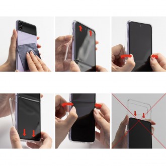 Ringke Slim Ultra-Thin TPU Cover for Samsung Galaxy Z Flip4 transparent (S630E52)
