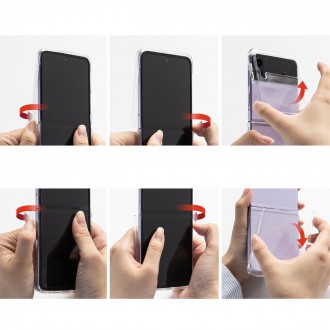 Ringke Slim Ultra-thin TPU Cover for Samsung Galaxy Z Flip4 black (S630E55)