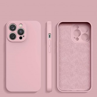 Silikonové pouzdro iPhone 14 Plus silikonové pouzdro růžové
