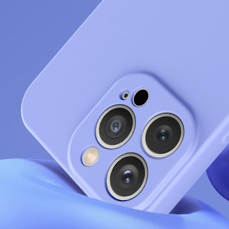 Silikonový obal pro Samsung Galaxy A33 5G silikonový kryt fialový