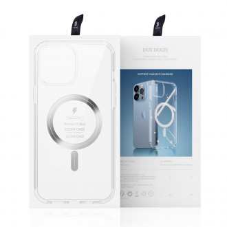 Dux Ducis Clin magnetic case for iPhone 14 Plus compatible with MagSafe transparent