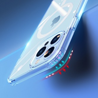 Dux Ducis Clin magnetic case for iPhone 14 Pro compatible with MagSafe transparent