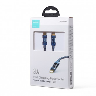 Joyroom cable USB Type C - Lightning PD 20W 2m blue (S-CL020A20-blue)