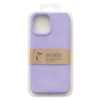 Pouzdro Eco Case pro iPhone 14 silikonový rozložitelný kryt tmavě modrý