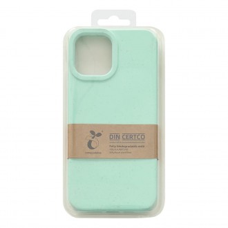 Eco Case obal na iPhone 14 Pro silikonový odbouratelný kryt mint zelený