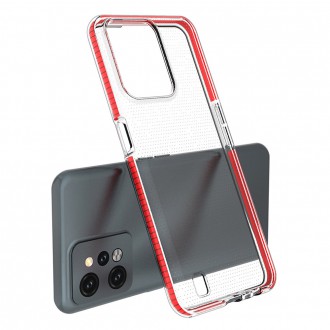 Pouzdro Spring Case pro silikonový kryt Realme C31 s rámem černý