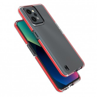 Pouzdro Spring Case pro silikonový kryt Realme C31 s rámem černý