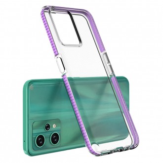 Spring Case pro silikonový kryt Realme 9 Pro s rámečkem světle růžový