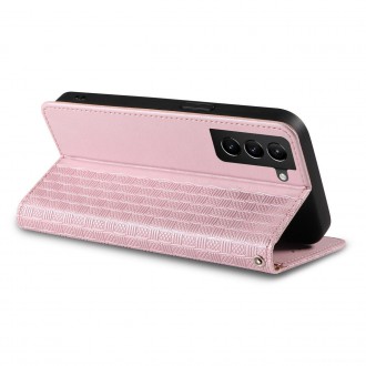 Magnet Strap Case Case For Samsung Galaxy A23 5G Flip Wallet Mini Lanyard Stand Pink