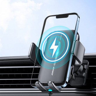Joyroom car holder with wireless charger 15W for air vent black (JR-ZS245 vent)