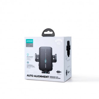 Joyroom car holder with wireless charger 15W for air vent black (JR-ZS245 vent)