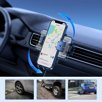 Joyroom Automatic Electric Car Air Vent Mount Ventilation Grille with 15W Qi Wireless Charger (JR-ZS214)