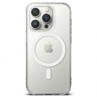 Ringke Fusion Magnetic Magnetic Hard Case with Gel Frame for iPhone 14 Pro Max Translucent (FMGM645E52) (MagSafe Compatible)