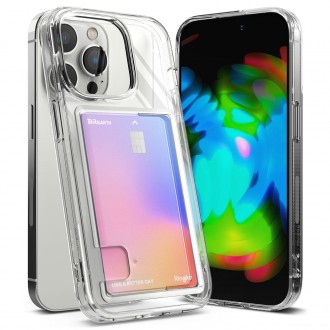 Ringke Fusion Card Case for iPhone 14 Pro Card Wallet Documents Transparent (FCD641E52)