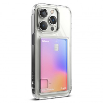 Ringke Fusion Card Case for iPhone 14 Pro Card Wallet Documents Transparent (FCD641E52)