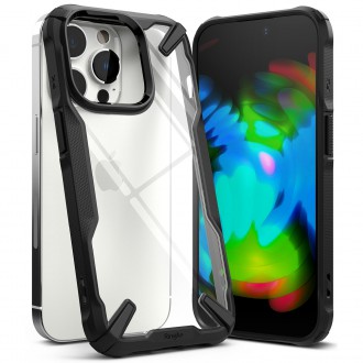 Ringke Fusion X Design case armored cover with frame for iPhone 14 Pro black (FX643E55)