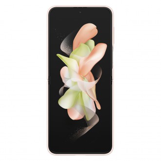Samsung Flap Leather Cover Case for Galaxy Z Flip4 Peach (EF-VF721LPEGWW)