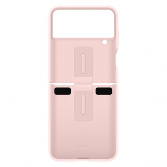 Samsung Ring Silicone Cover Case Cover for Samsung Galaxy Z Flip4 Hanger Case Pink (EF-PF721TPEGWW)