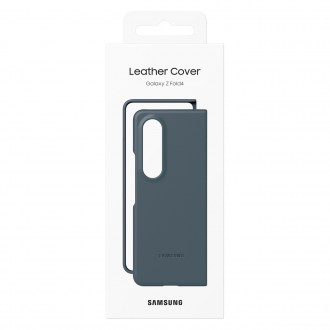Samsung Leather Cover Leather Case for Galaxy Z Fold 4 Gray (EF-VF936LJEGWW)