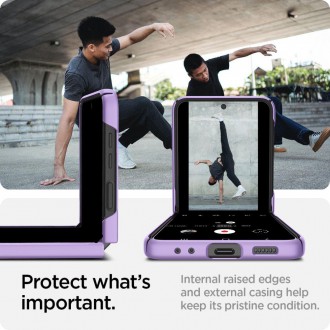 Spigen AIRSKIN GALAXY WITH FLIP 4 ROSE PURPLE