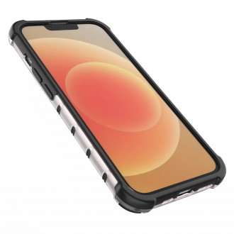 Voštinové pouzdro pro iPhone 14 obrněný hybridní kryt černý