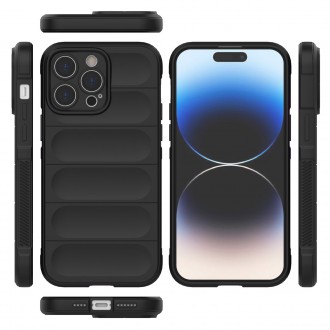Magic Shield Case case for iPhone 14 Pro Max flexible armored cover black