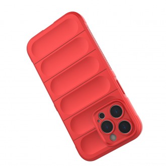 Magic Shield Case case for iPhone 14 Pro Max flexible armored cover red