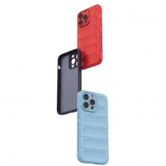 Magic Shield Case case for iPhone 14 Pro Max flexible armored cover red