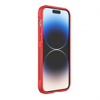 Magic Shield Case case for iPhone 14 Pro Max flexible armored cover red