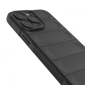 Magic Shield Case case for iPhone 14 Pro Max flexible armored dark blue cover