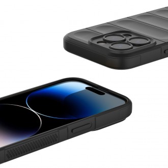 Magic Shield Case case for iPhone 14 Pro flexible armored cover black