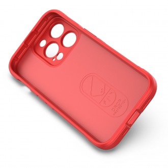 Magic Shield Case case for iPhone 14 Pro flexible armored cover red