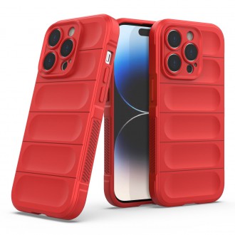 Magic Shield Case case for iPhone 14 Pro flexible armored cover red