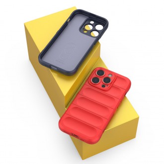 Magic Shield Case case for iPhone 14 Pro flexible armored cover red
