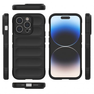 Magic Shield Case case for iPhone 14 Pro flexible armored case dark blue