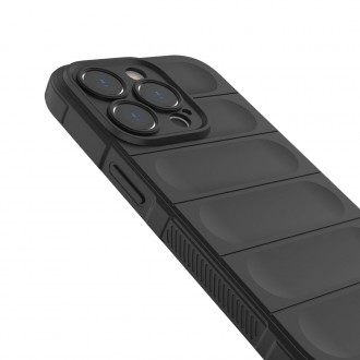 Magic Shield Case case for iPhone 14 Pro flexible armored case dark blue