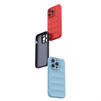 Magic Shield Case case for iPhone 14 Pro flexible armored case dark blue