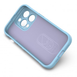 Magic Shield Case case for iPhone 14 Pro flexible armored case light blue