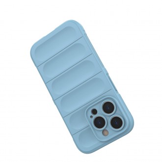 Magic Shield Case case for iPhone 14 Pro flexible armored case light blue