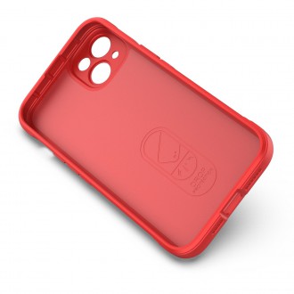 Magic Shield Case case for iPhone 14 Plus flexible armored cover red