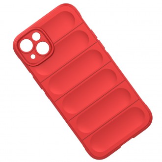 Magic Shield Case case for iPhone 14 Plus flexible armored cover red